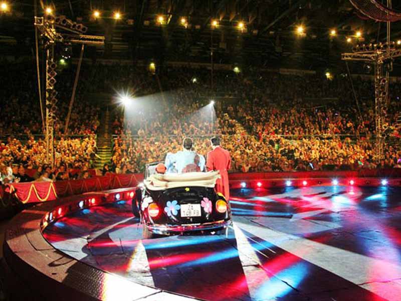 Capodanno 2015 al circo Moira Orfei