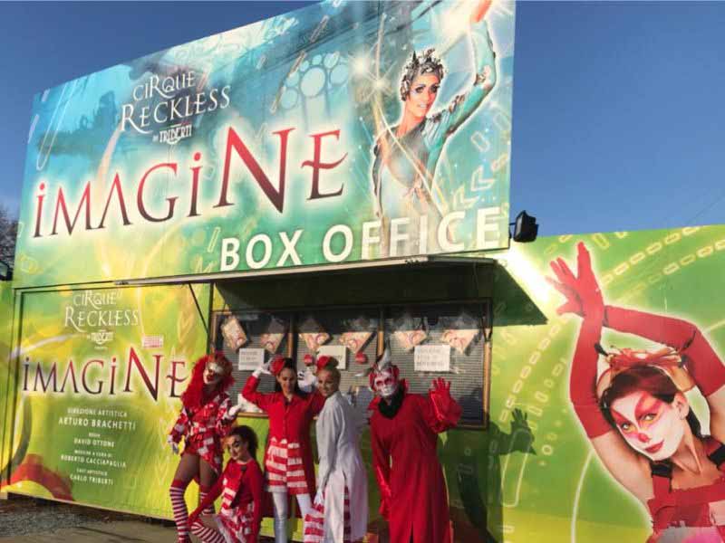 Cirque Reckless a Firenze, circo al Visarno. Prezzi e biglietti