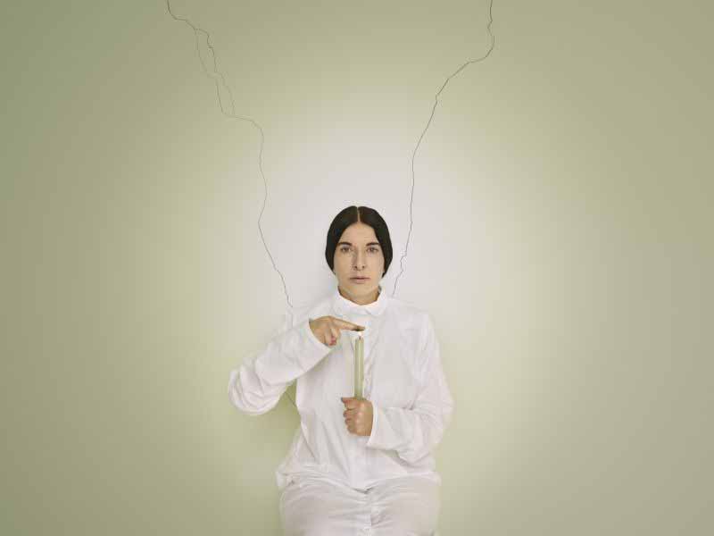 The cleaner Marina Abramovic Firenze Palazzo Strozzi