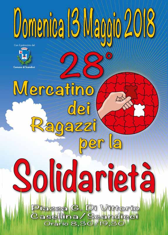 Mercatino dei ragazzi 2018 Scandicci