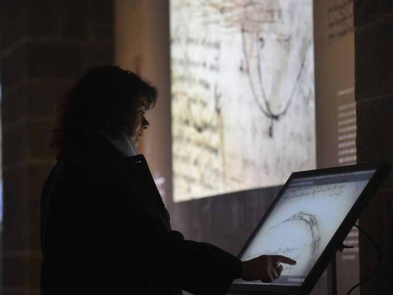 Mostra codice Leicester Uffizi Firenze